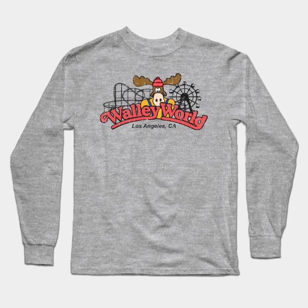 Vacation Walley World Long Sleeve T-Shirt by Bigfinz